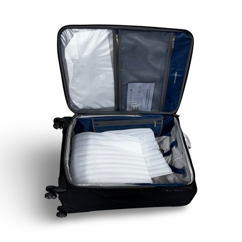 Ricardo Avalon Softside Medium Check-In Expandable Spinner - Black gallery