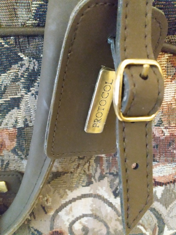 Protocol Collection Zip Shoulder Strap Lock Keys 20" Carry On Travel Bag NWT gallery