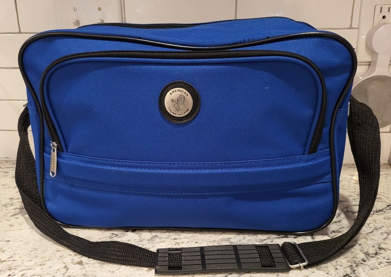 American Trunk And Case Carry On Travel Bag w/ Adjustable Shoulder Strap