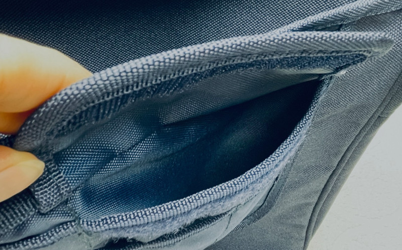 EUC Expandable Messenger Bag, "Pfizer," Navy, Shoulder Strap, 16"L x 14" T x 3"W gallery