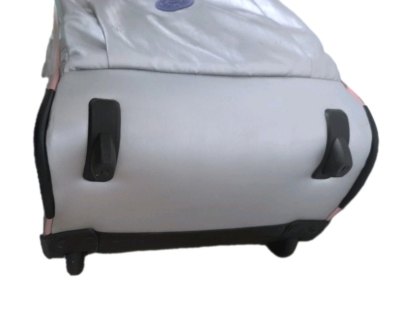 Kipling Gaze Large Metallic Rolling Backpack Original - Silver w/ Pastels gallery