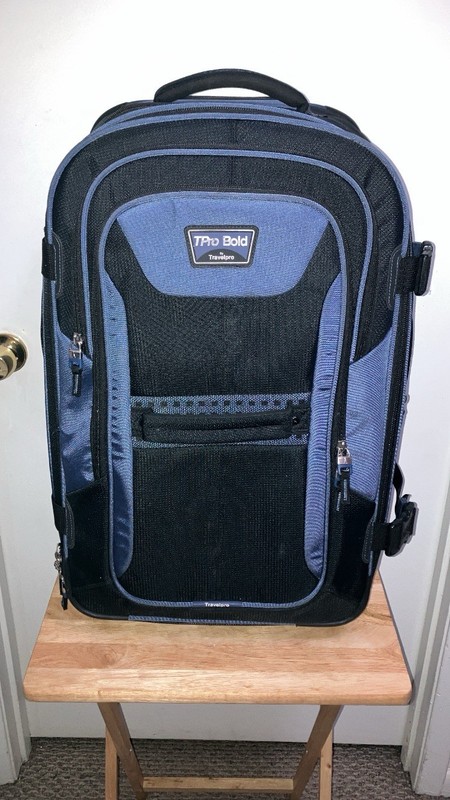 TravelPro TPro Bold 2 Rollaboard Expandable Rolling Wheeled Suitcase Luggage 25″