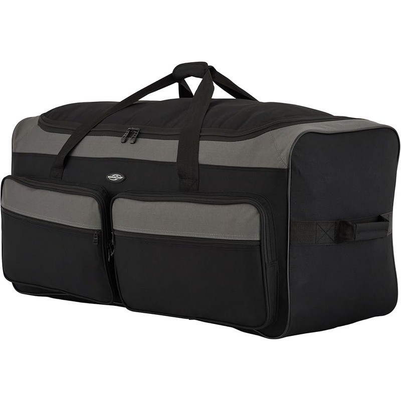Sturdy 1200D Polyester 36 Inch Expandable Collapsible Duffel Bag Padded Handles gallery