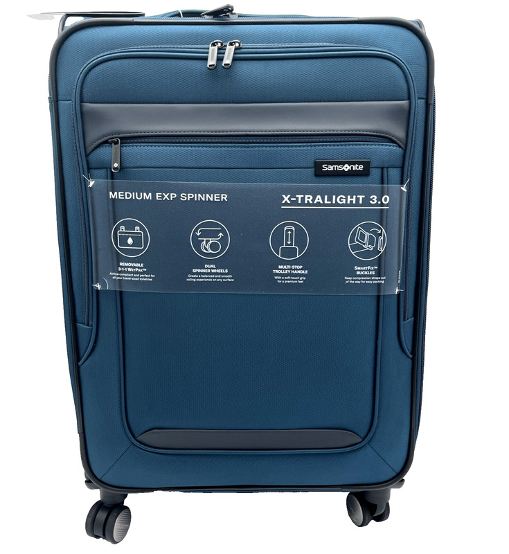 Samsonite X-Tralight 3.0 25" Check-In Spinner Trolley Deep Teal