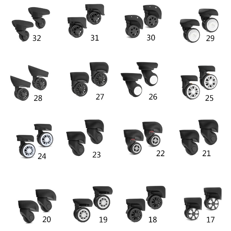 Suitcase Wheel Replacement Luggage Box Roller Bearing Hardware Repairing