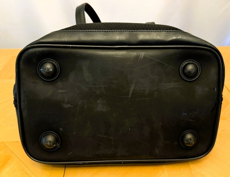 Samsonite Softside Small Duffel Bag, Black, 15"x9"x9" carry on gallery