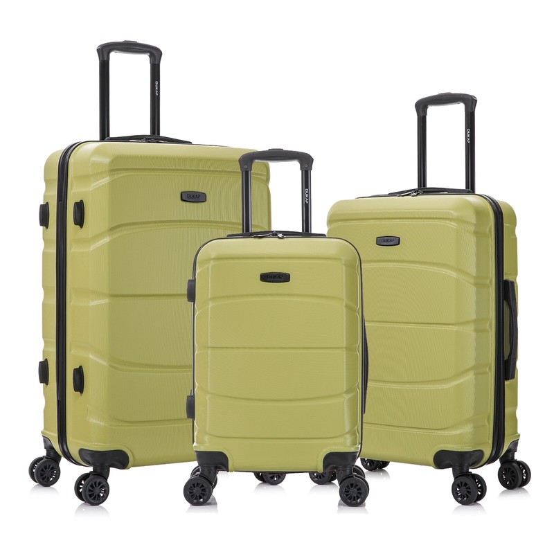 Dukap Sense Hard Shell Luggage Set 360 Spinner Wheel Suitcase 20 24 28