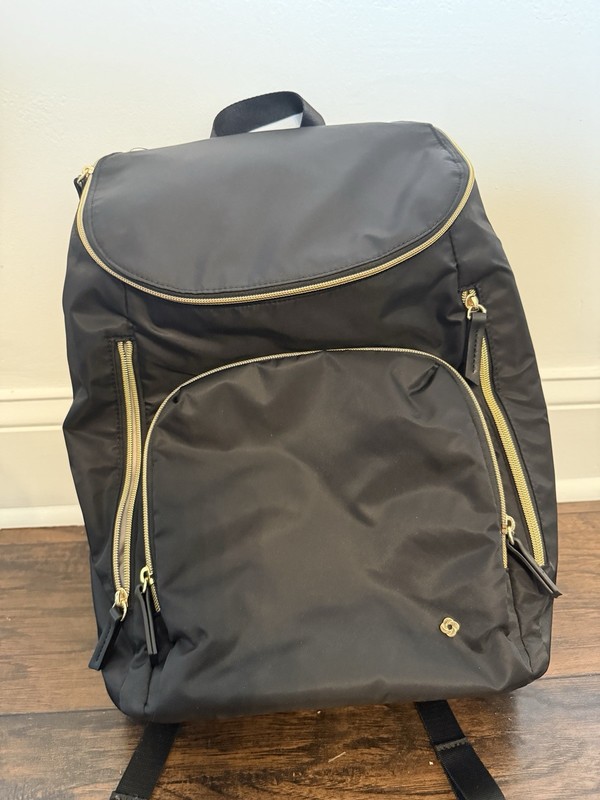 Samsonite Backpack Mobile Solution Deluxe 15.6" Laptop Black FREE SHIPPING gallery