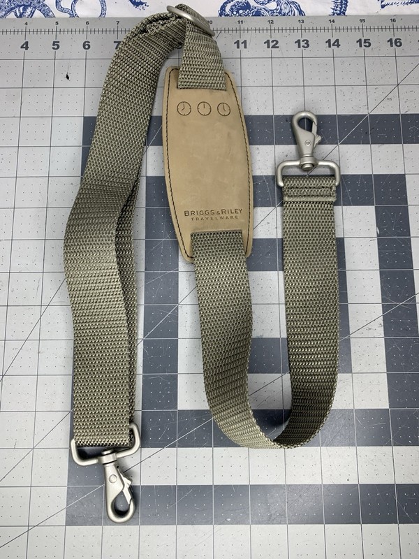 Briggs And Riley Luggage Replacement Strap and Lock Olive Green – Used