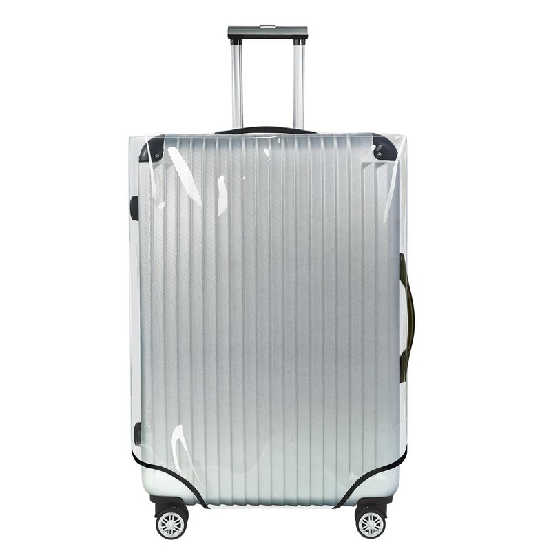 Explore Land Clear Carry On Luggage Cover Tough Protector Fits for 20 Inches Sui