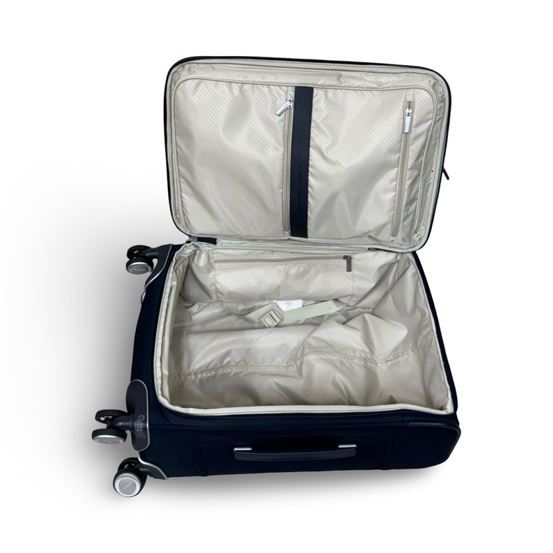 Samsonite Silhouette 18 Softside Medium Carry-on Spinner - Deep Navy (Preowned) gallery