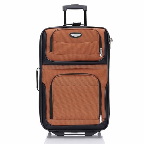 TRAVEL SELECT AMSTERDAM SOFTSIDE EXPANDABLE LUGGAGE 15/21/25/29 - ORANGE