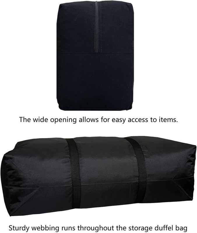 Lightweight 60L Foldable Duffle Bag - Perfect for Outdoor Adventures & Storage gallery