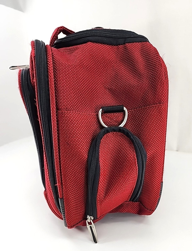 Samsonite Versatility Carry On Shoulder Bag Red 17x12x8” Overnight Luggage gallery