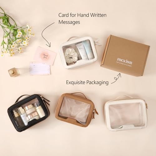 Clear Makeup Bag - TSA Structured Stylist (Medium - Hard Frame) 1 Medium Black gallery