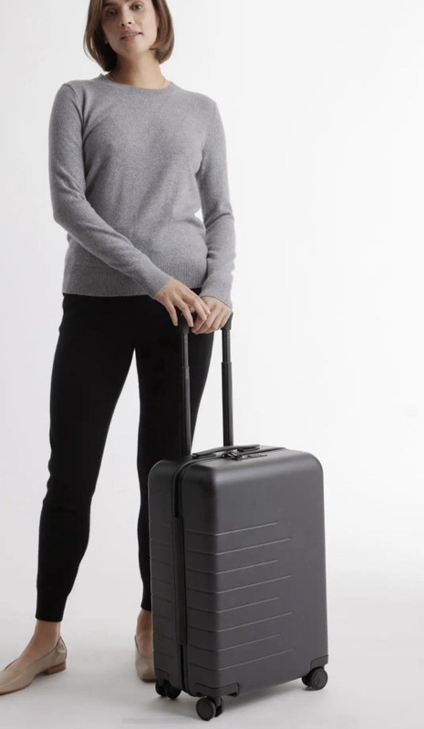 MONOS 23-Inch Carry-On Plus Spinner Luggage