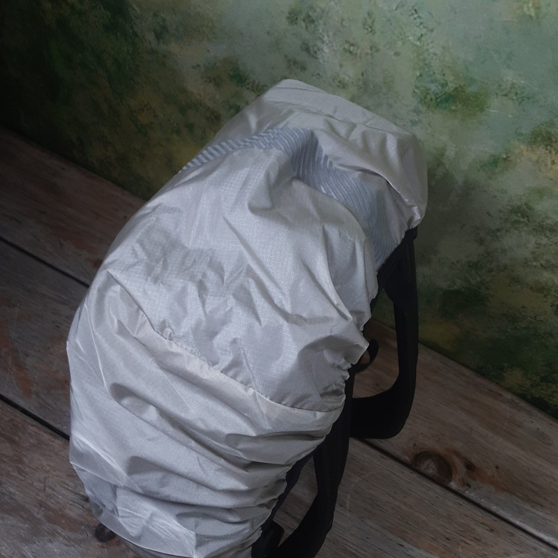 New Tumi Backpack Rain Jacket in Gray gallery