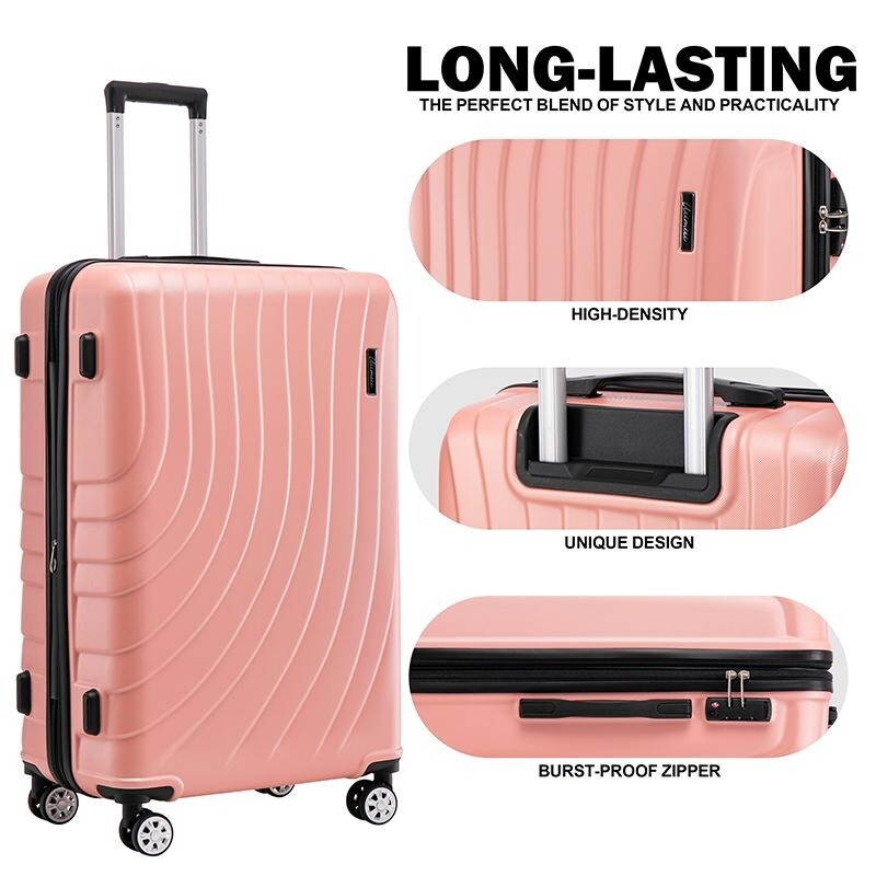 Luggage Sets 3 Piece Expandable Suitcase TSA Lock Double Spinner Wheels HardSide gallery