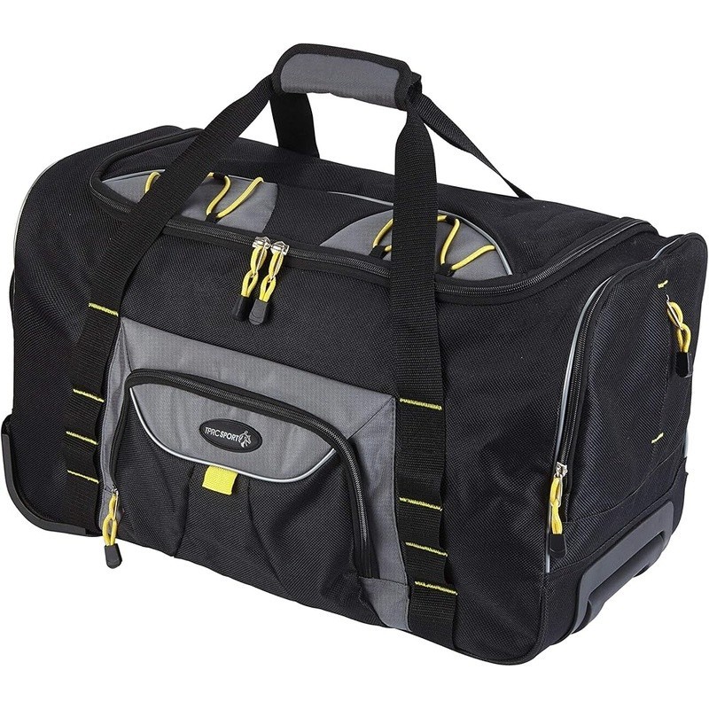 21'' Duffel Bag W/ Zippered Pockets Easy Packing In-Line Skate Wheels gallery