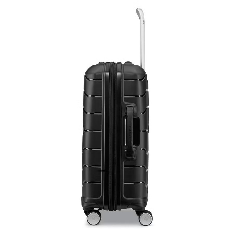 Samsonite Freeform Hard Expandable Carry On Luggage Black Suitcase NWT gallery