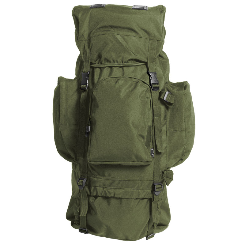 Tactical Rucksack Recon Army Backpack Bergen Hiking Camping Trekking 88Ltr Olive