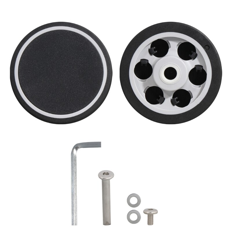 1PC Replacement Luggage Practical PVC Quiet Wheel for Travel Suitcases gallery