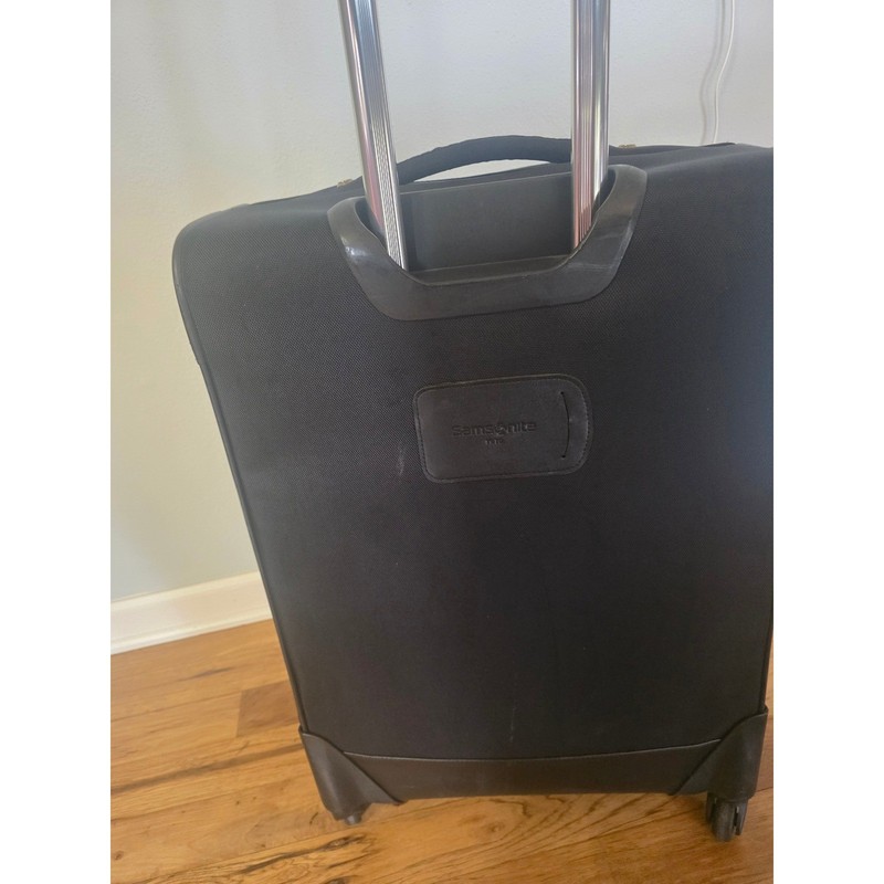 Samsonite Black Softshell 28 Inch Large Spinner Suitcase 4 Wheel Rolling Luggage gallery