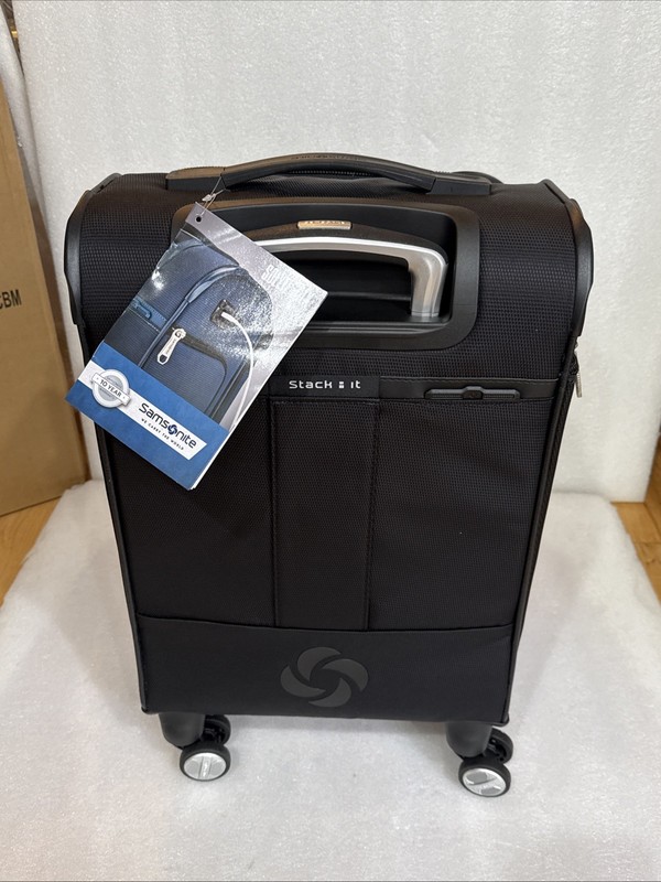 Samsonite Solyte DLX 20 inch Softside Expandable Spinner Luggage Carry On Black gallery