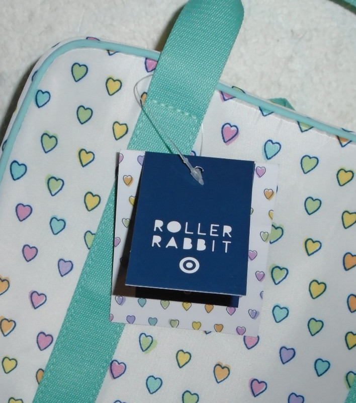 Roller Rabbit X Target Disco Hearts Hanging Toiletry Bag NEW gallery