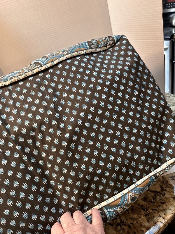 Patterned 17”Duffel Bag with 2-Rolling Wheels, Weekender Travel Tote gallery