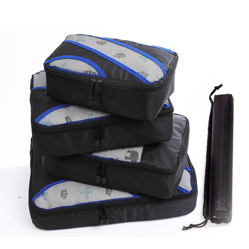 X2 Foldable Packing Cubes 5 PCs Set Travel Trip Organizers Bags Suitcase Luggage gallery