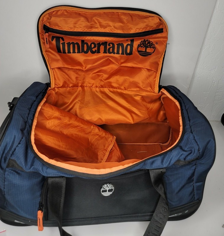 Timberland Highgate Spring Collection 22" Duffle Bag Orange/Eiffel Tower gallery