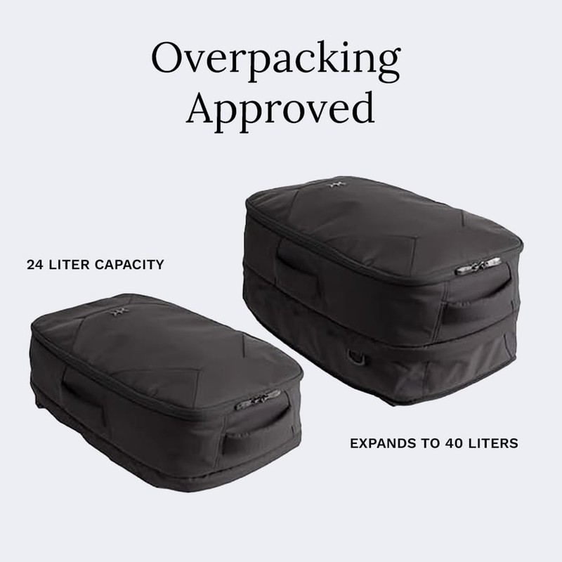 Knack Convertible Dufflel Backpack, Expandable Travel Duffel Bag (24-40L), La... gallery