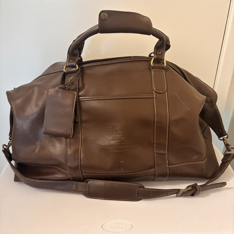 Barrington Randy Cross Golf Tournament Ronald Mcdonald Leather Weekender Bag