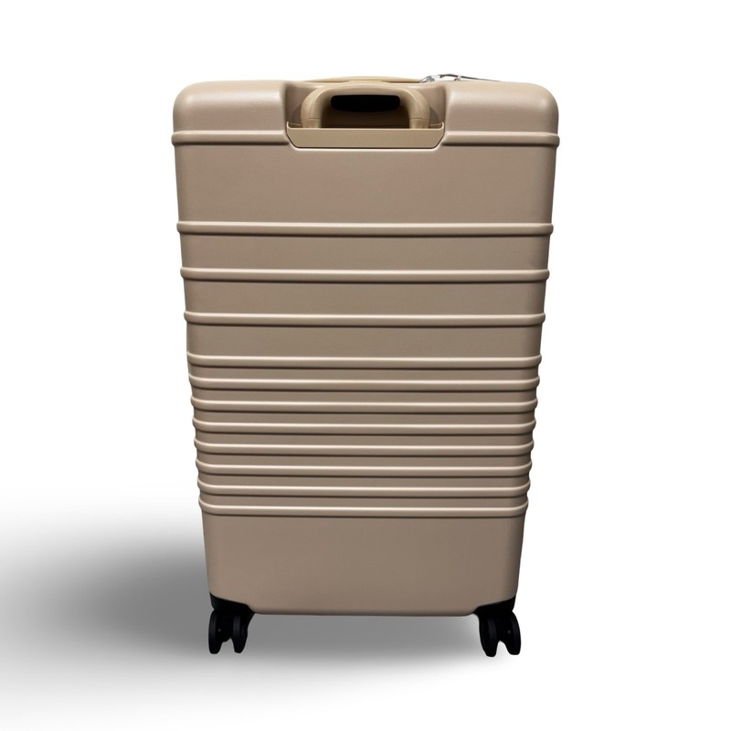 BÉIS Large Check-In Roller- Beige gallery