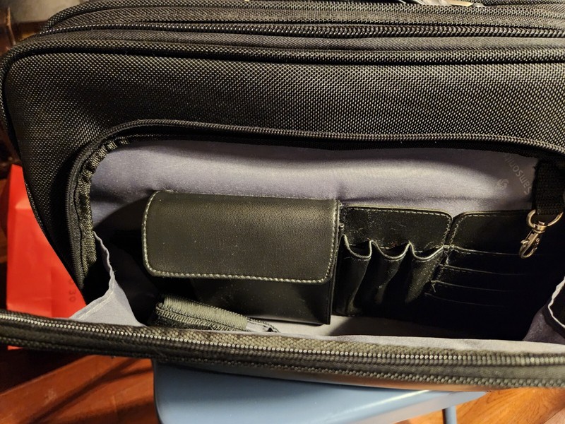 Samsonite Black Wheeled Rolling Computer Business Travel Case gallery