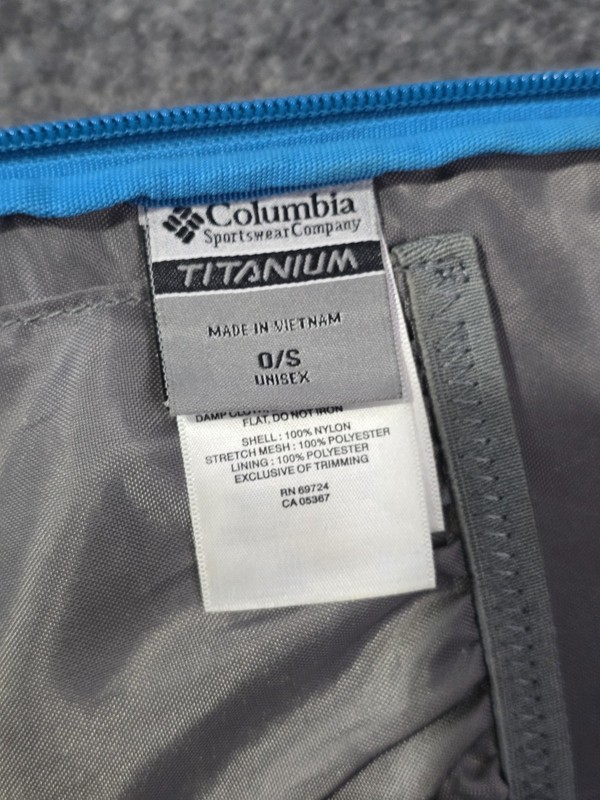 Columbia Titanium Hydration Backpack Blue 18" Omni-Shield Hiking Daypack Unisex gallery
