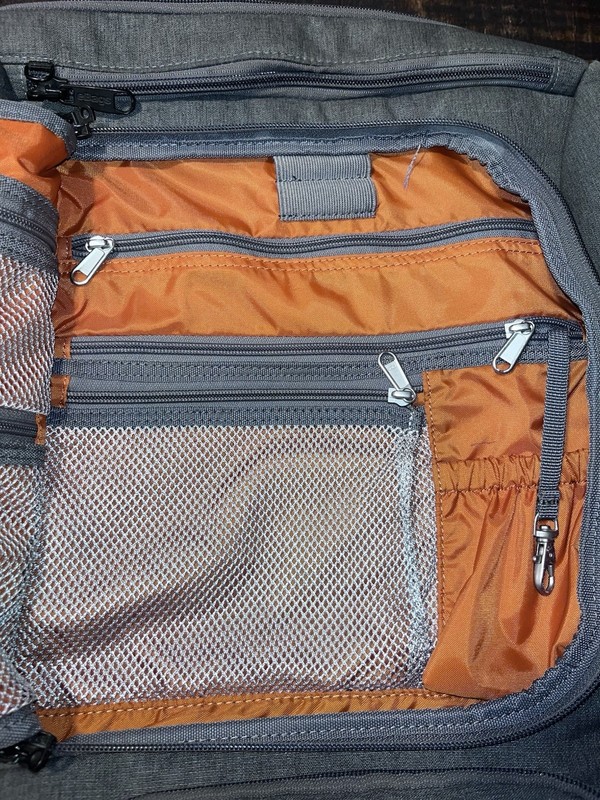 eBags TLS Professional Pro Weekender Convertible Laptop Backpack Gray 20x16 gallery