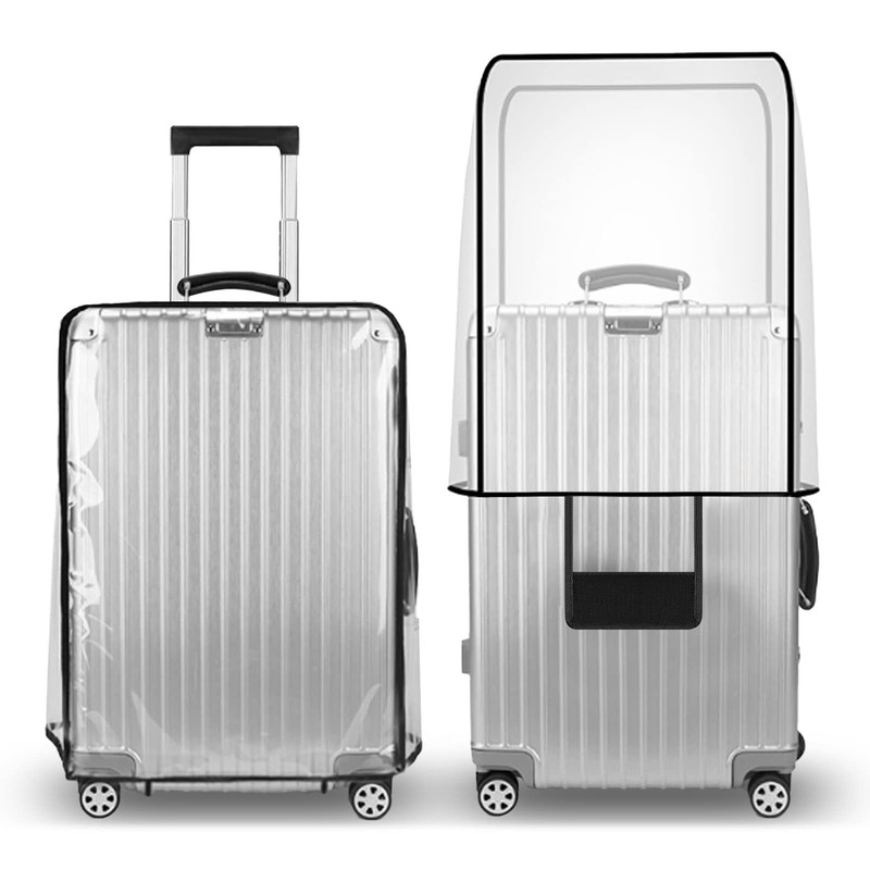 28 Inch Clear PVC Suitcase Cover Protectors Anti Scratch Luggage Covers
