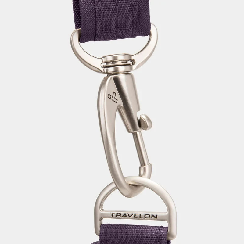 Travelon Anti-Theft Classic Crossbody Bucket Bag - Purple gallery