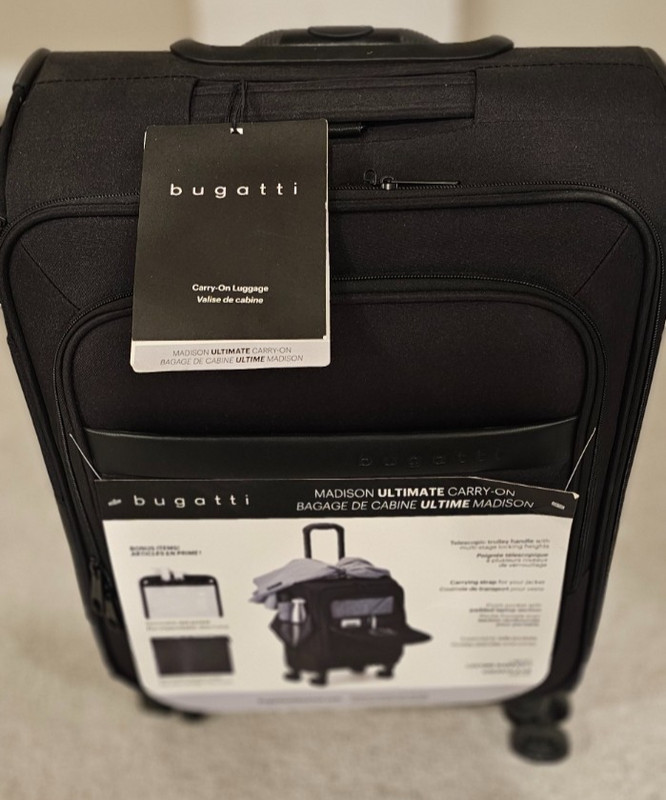 NEW Bugatti Madison Ultimate Collection Carry-On Bag Suitcase gallery