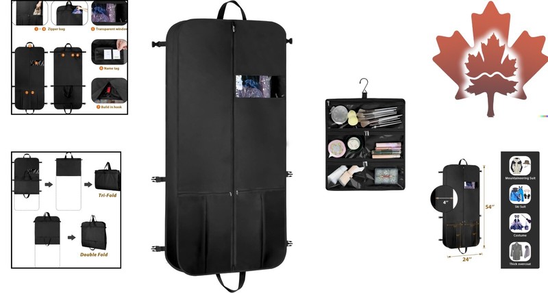 54" Premium High-Quality Multi-functional Garment Bags for Clothes Travel gallery