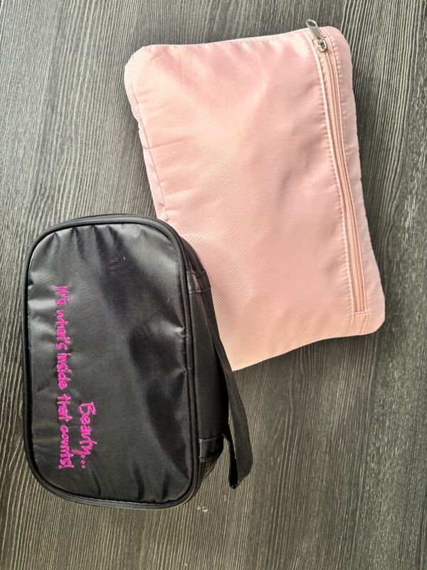 Bon Voyage Weekender or Carry on Foldable Bag and Makeup Bag gallery