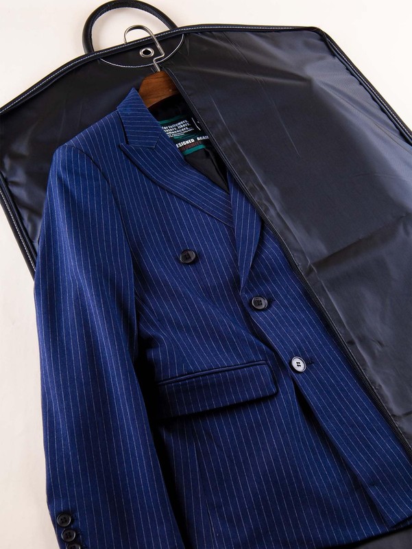 40" Lightweight Foldable Travel Garment Bag with Pocket for Suits & Dresses gallery