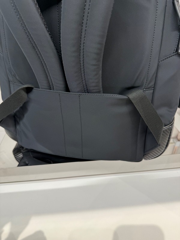 NEW Tumi BENSON Polyester 17.5” Large Laptop Backpack - BLACK & CARBON FIBER gallery