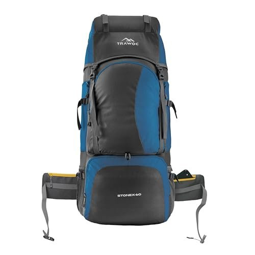 TRAWOC 60 Ltr Blue Rucksack