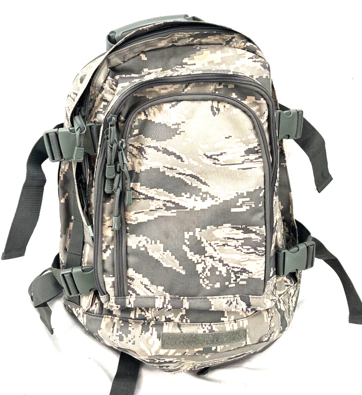 Code Alpha Tactical Military ABU Camouflage Multi-Pocket Strap Bag Backpack