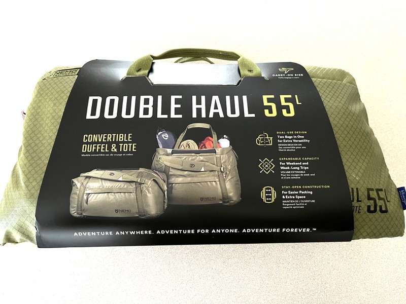 Nemo Convertible Duffel & Tote Double Haul 55L gallery