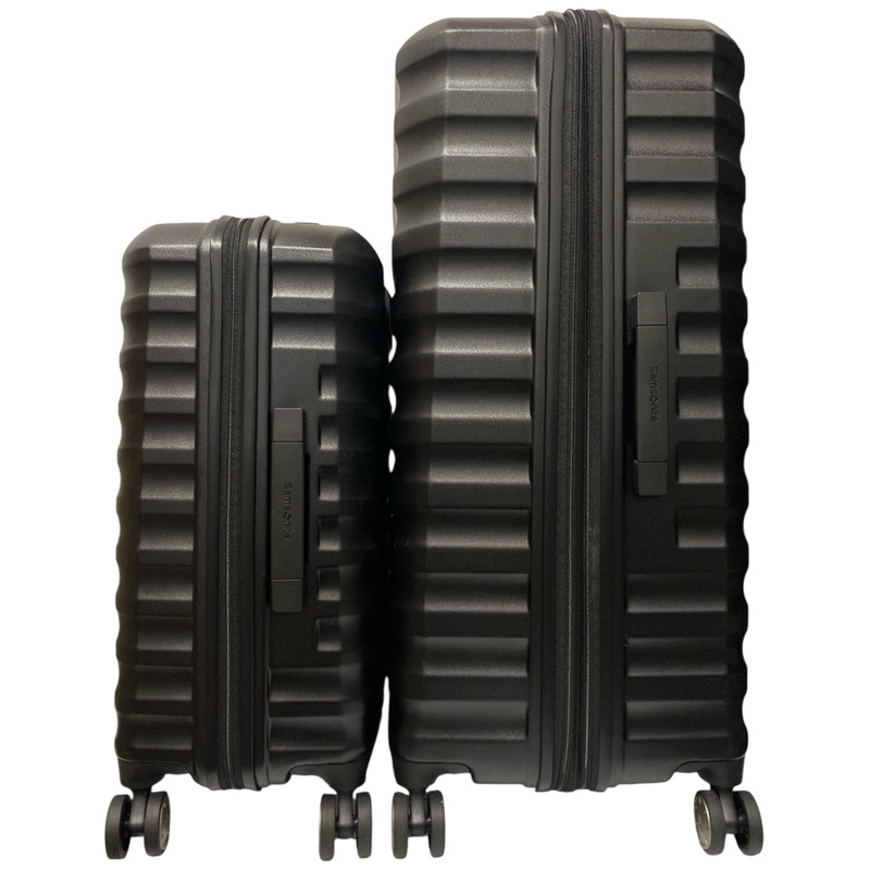 Samsonite Ridgeway 2 Hardside Spinner Luggage Set, 2 Piece, Black gallery