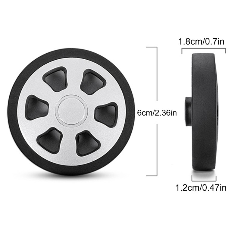 8Pcs 60x12mm Double Luggage Suitcase Replacement Easy Installation gallery